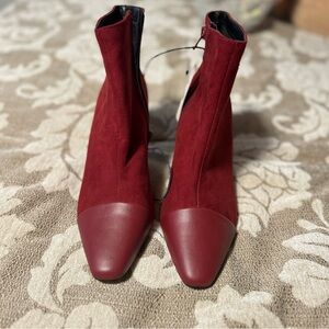 NWT Express suede boots